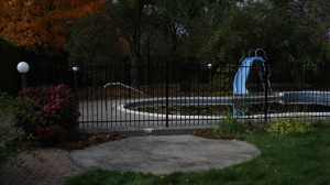 Ornamental iron fence install Ottawa